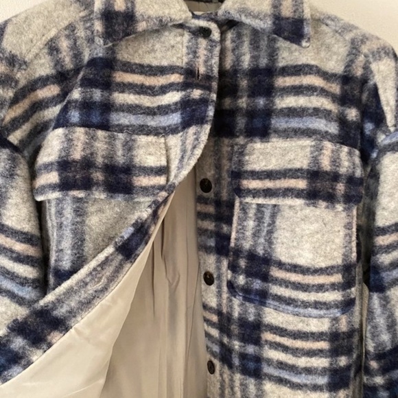 *SOLD* Wool blend oversized coat H&M - Picture 4 of 6